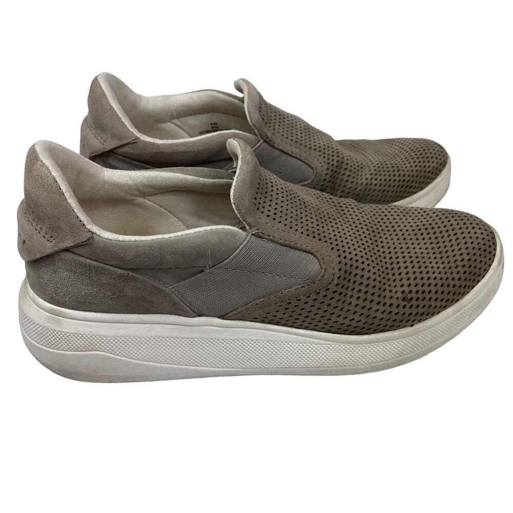 Evolve EVTYE Perforated Gray Slip On Shoes Women's Size 8.5